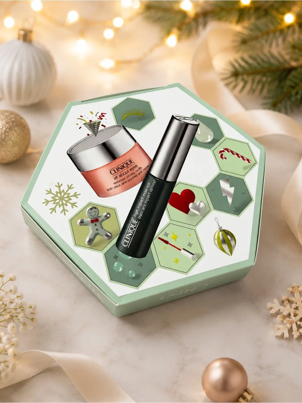 Clinique mascara and eye cream